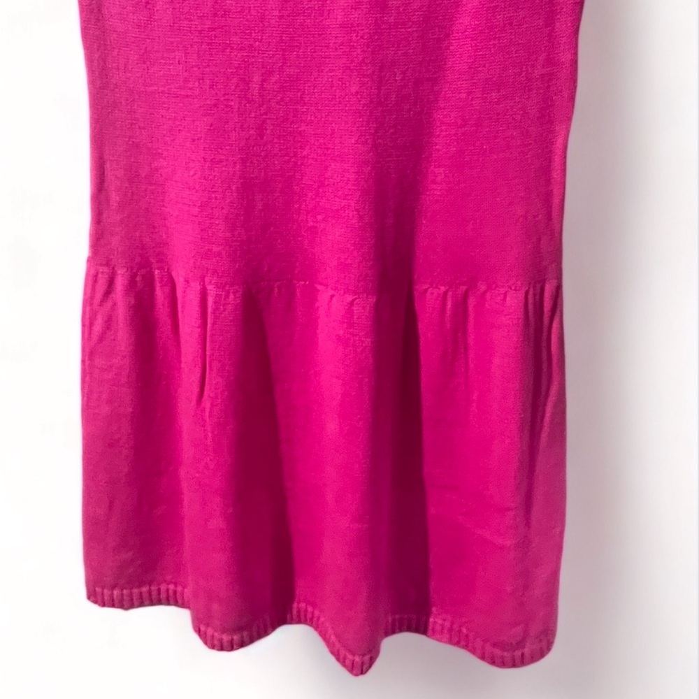 nickelodeon JoJo Siwa Girls Pink Short Sleeve Bow Sweater Dress Size XL/XG14-16 - Picture 5 of 13